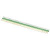 TE Connectivity 825437-3 Ampmodu II Pin Header Right Angle Gold 1 x 3P Green