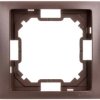 Simon Basic Neos Ramka pojedyncza czekoladowy BMRC1/47