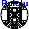 Pololu 1501 – Podwozie robotyczne RRC04A 5" akryl czarny