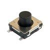 Klosz do przycisku dotykowego Panasonic SPST Czarny 20 mA Płytka przyciskowa 1.8 mm 2.5 mm Powierzchnia