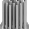 Pin heatsink, (Ø x H) 32.5 x 40 mm, 7.6 to 1.45 K/W, natural aluminum, 10127422