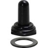 Sealing cap, silicone, (H) 23 mm, black, for toggle switch, N35111002