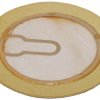Piezo signal transmitter diaphragm, 400 Ω, 75 dB, yellow, EPZ-20MS64