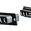 D-Sub socket, 9 pole, 9W4, straight, crimp connection, 212502-1