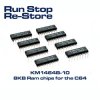 4164 RAM Kit for C64 / ZX Spectrum / Atari / Amstrad CPC (8*4164) (New old stock)