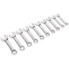 Sealey AK633 Combination Spanner Set 10pc Stubby Metric