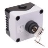2 Position Key Switch Control Station Grey/Black 1DE.01.09AB