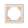 Ramka pośrednia beżowy 1DRP