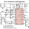 550kHz Synchronous Switching Regulator Controller Plus Linear Regulator Controller