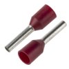 Końcówka tulejkowa izolowana 1mm² długość 8mm Czerwony średnica 1.4mm Izolowane JST