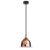 VT-8170 Lampa wisząca klosz: miedź z przetłoczeniami średnica: 170 3714 V-TAC