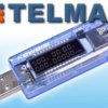 Woltomierz amperomierz tester USB KEWEISI KWS-V20
