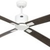 CasaFan ECO NEO III 180-4 WE-NB/KI WiFi Flügel Nussbaum/Kirsche Wentylator sufitowy 28 W (Ø x W) 180 cm x 360 mm biały p