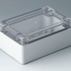 ABS enclosure, (L x W x H) 122 x 82 x 55 mm, light gray (RAL 7035), IK07, C7012014