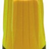 Cable grommet, cable Ø 14.5 mm, for BNC, L 23 mm, plastic, yellow, BST-BNC-4