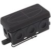 Wiska 10109578 Junction box (L x W x H) 86 x 44 x 41 mm Black IP55