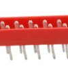 Wtyk PCB 16-pinowe raster: 1.27mm 2-rzędowe TE Connectivity Przewlekany 1.5A 100.0 V.