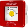 Przycisk ppoż wyłącznika prądu p/t, NC-NC NC-NC, diody uniwersalne (230V AC lub 24V DC) czerw/ziel PPWPp-6s A - certyfikat CNBOP