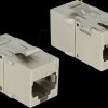 86408 Keystone Module RJ45 jack > RJ45 jack Cat.6A metal