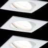 93490 Recessed luminaire LED Nova 3 x 6,5 W, 2700 K, white matt