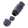 AS Schwabe 62087 CEE add-on socket 1 pc blue portable durable plastic