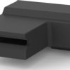 Insulating housing for 6.35 mm, 1 pole, nylon, UL 94V-0, black, 1969657-1