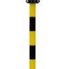 Słupek znacznikowy Słupek odgradzający Ø 50mm Czarny, żółty