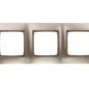 Simon 54 Premium Ramka Potrójna Złoty Mat Dr3/44