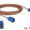 Kabel antenowy Wi-Fi Delock DELOCK Antennenkabel FAKRA C RG-316 5 m 89666, 5.00 m