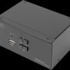 DS-12862 KVM switch, 2-port, DisplayPort, dual display