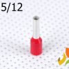 Końcówka kablowa 1,5/12 mm2 tulejka izolowana miedziana czerwona 100szt. DI 1,5-12 C GPH