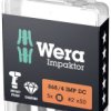 Bit czworokątny Wera 868/4IMP DC DIN3126-D6,3/ISO1173 05057672001 F 6.3 5 szt.