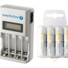 ładowarka everActive NC-450 + 4 x R6/AA Fujitsu 2000mAh (box)