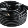 Zespół Cyfrowych Kabli Wideo I Monitorowych 20M Wtyk Hdmi To Wtyk Hdmi Czarny