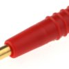 Wtyk testowy Męski Połączenie lutowane typ Złącze testowe Czerwony 10A Staubli rozmiar 2mm