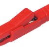 Alligator clip, red, max. 9.5 mm, L 80.5 mm, CAT O, socket 4 mm, 932146101