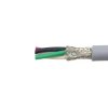 Kabel sterujący ECO liczba żył 4 Ekranowane Alpha Wire 1.32 mm² 16 AWG średnica zew 7.52 mm Szary 30 m Modyfikowany