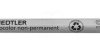311-9 Non-permanent pen S / 0.4 mm / black