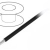 3047-BK005 Przewód na rolce 30,5m linka Cu 30AWG PVC czarny 300V