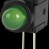 351271 LED module, green, 5 mm, 8 mcd, 140°