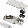 encitech DCMR15-FK-DMS-W-K 6355-8065-32 Zestaw listew żeńskich D-Sub 90 ° Ilość styków: 15 kielich lutowniczy 1 szt.