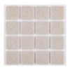 Podkładki filcowe samoprzylepne, jasnobrązowe 25x25 mm, 16 szt.