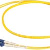 FO patch cable, LC duplex to LC duplex, 0.5 m, OS2, singlemode 9/125 µm, O0350FT.0,5