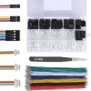 Zestaw złączy męskich GH1.25MM z blokadą do kabli crimpowanych DuPont 2.54MM 20cm 26AWG Wiele kolorów przewodów do projektów Ard