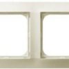 Impresja, Ramka podwójna, ecru,
