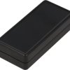 ABS miniature enclosure, (L x W x H) 65 x 30 x 15 mm, black (RAL 9005), IP54, 1551CBK