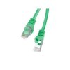 Patchcord - przewód sieciowy Ethernet 10m kat.6 FTP, zielony, Lanberg