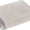 Aluminum die cast enclosure, (L x W x H) 118 x 93 x 34 mm, natural, IP54, 1590BBFL