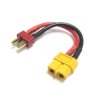 Kabel XT60 Gn. na Wt. DEAN-T Złącze 15cm do modeli, XT60/Dean-T