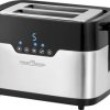 Profi Cook PC-TA 1170 Toster czarny, stali szlachetnej